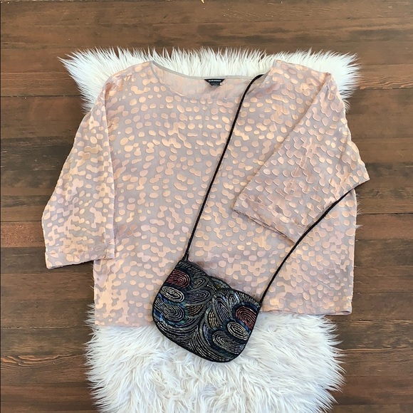 Club Monaco sheer blouse - Picture 1 of 3